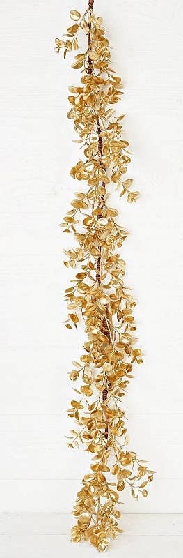 Golden Eucalyptus Garland - 48"