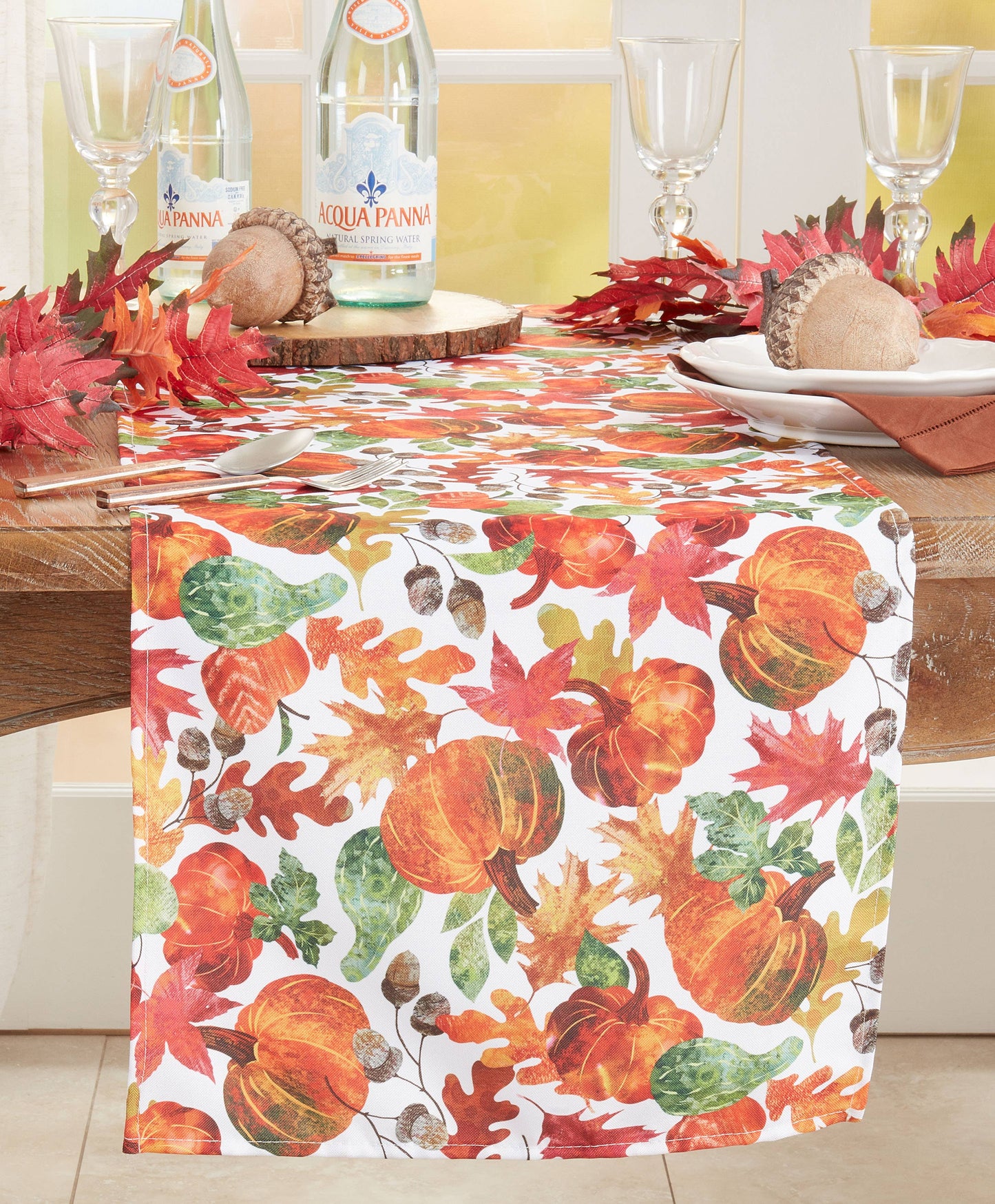Pumpkin Foliage Runner - 3 Sizes