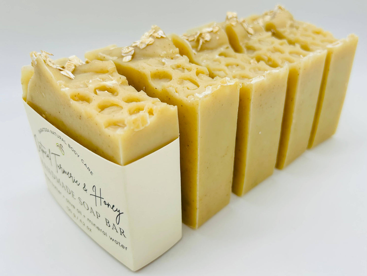 Oatmeal Turmeric & Honey Handmade Soap Bar - 4.2oz
