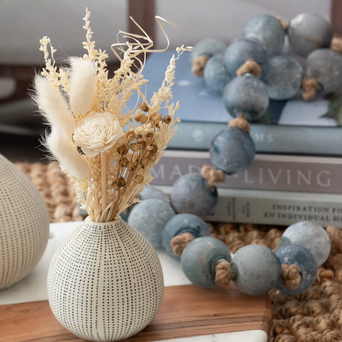 Ivory Wildflower Mini Bouquet - 8"