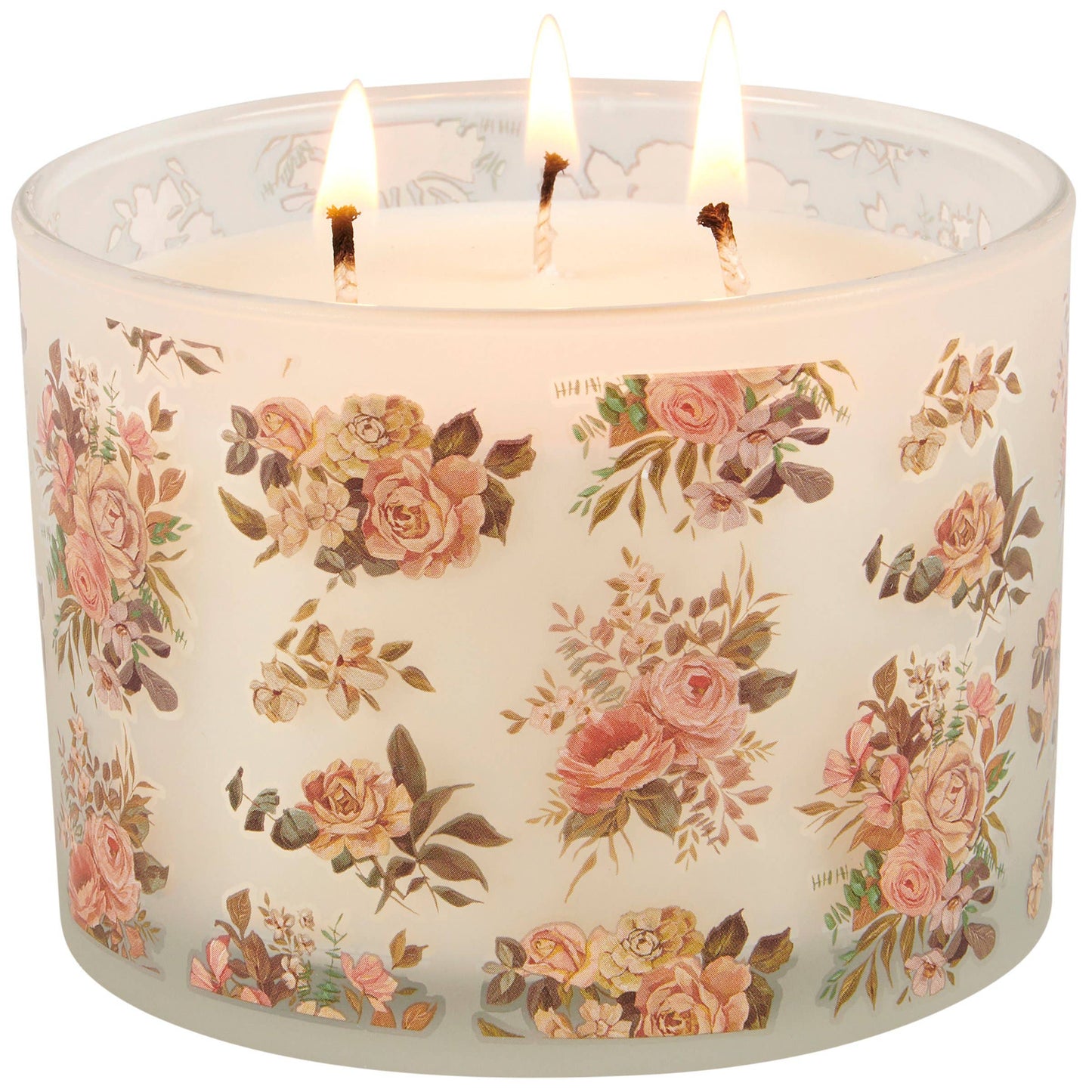Cabbage Rose Candle - 14oz