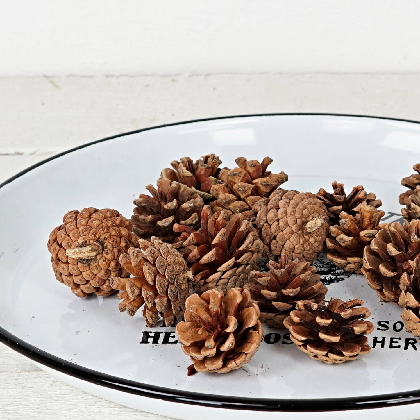 Natural Blossoming Pinecone Bag