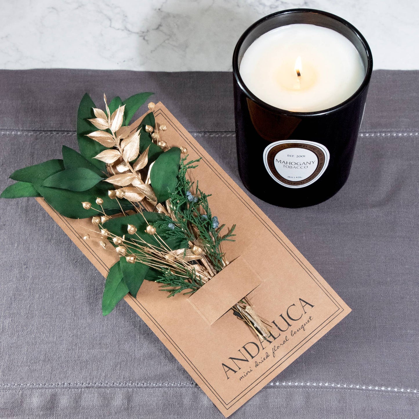 Winter Ruscus Mini Bouquet - 8"