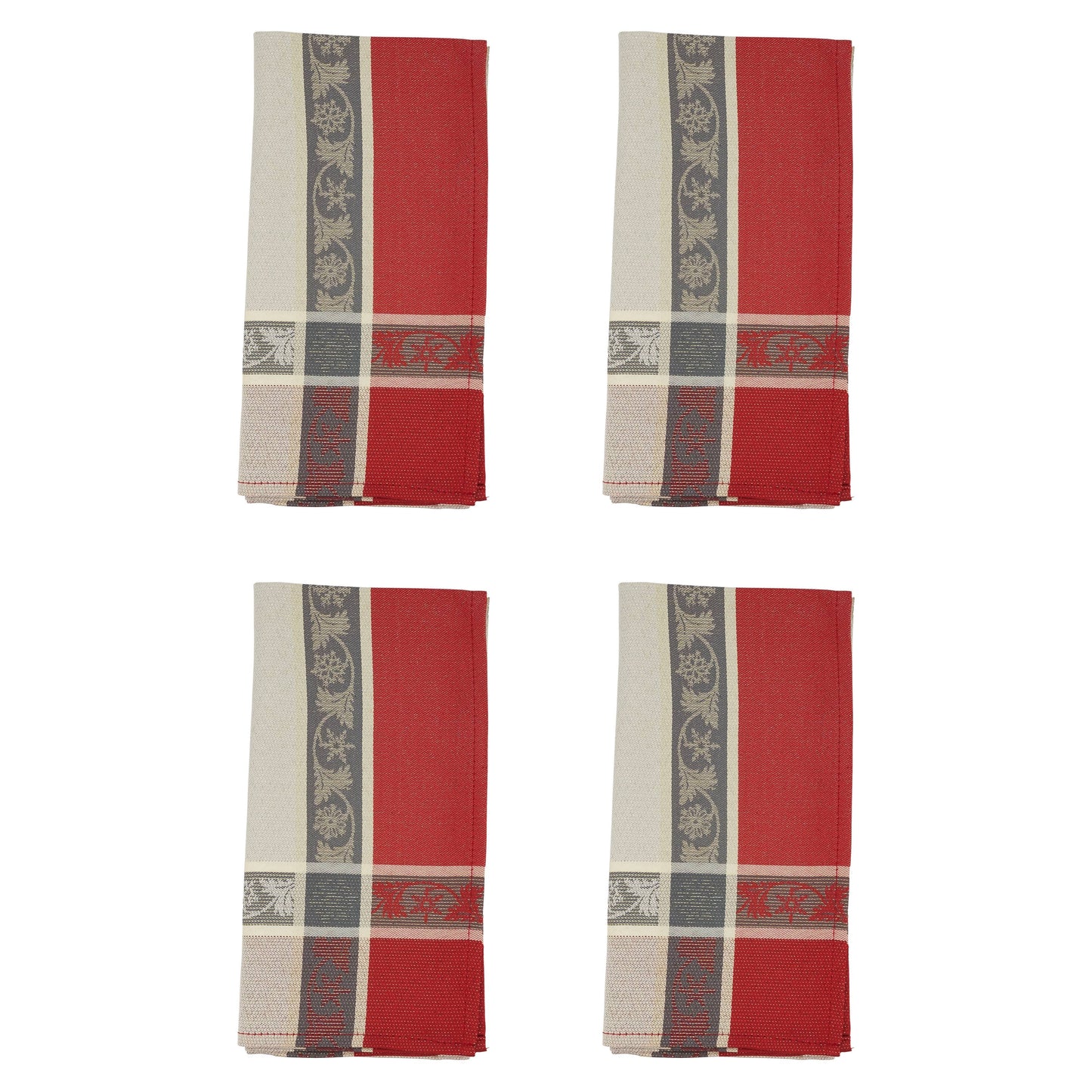 Jacquard Christmas Napkin - Set of 4
