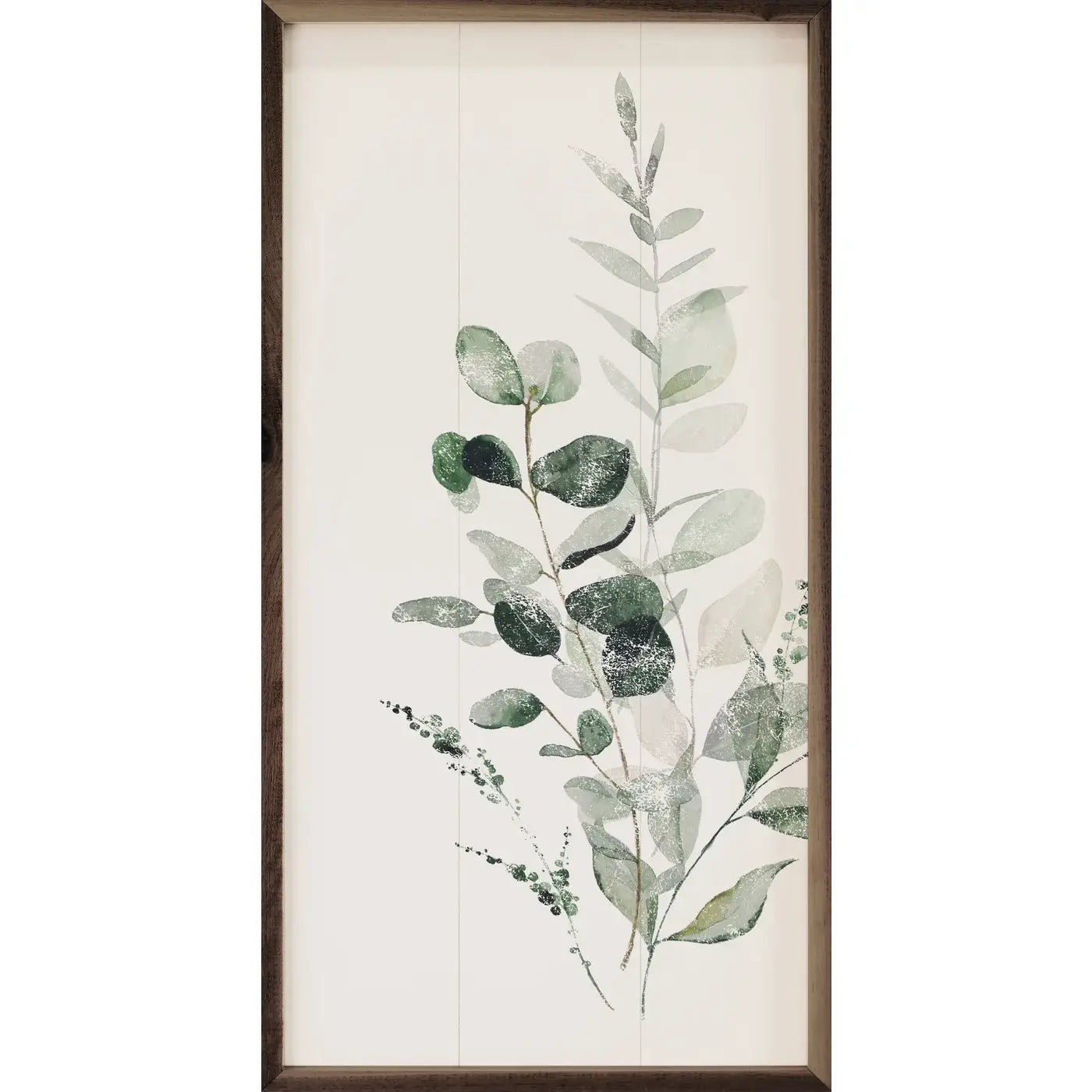 Distressed Greenery Bouquet Sign - 8"x16"