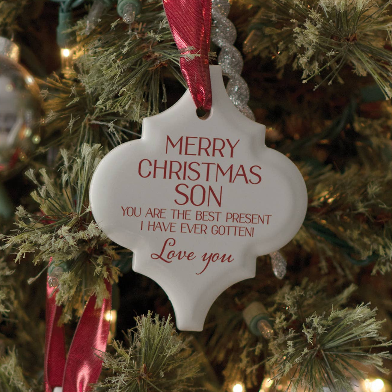 Merry Christmas Son Ornament