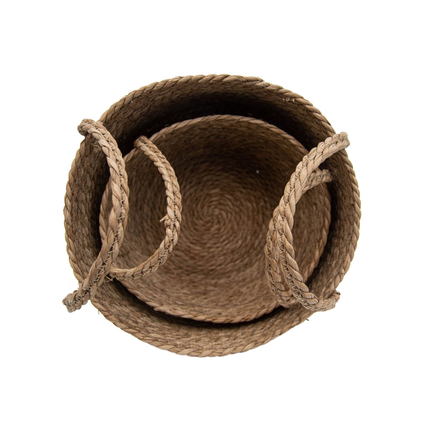 Lina Natural Woven Basket (Large)