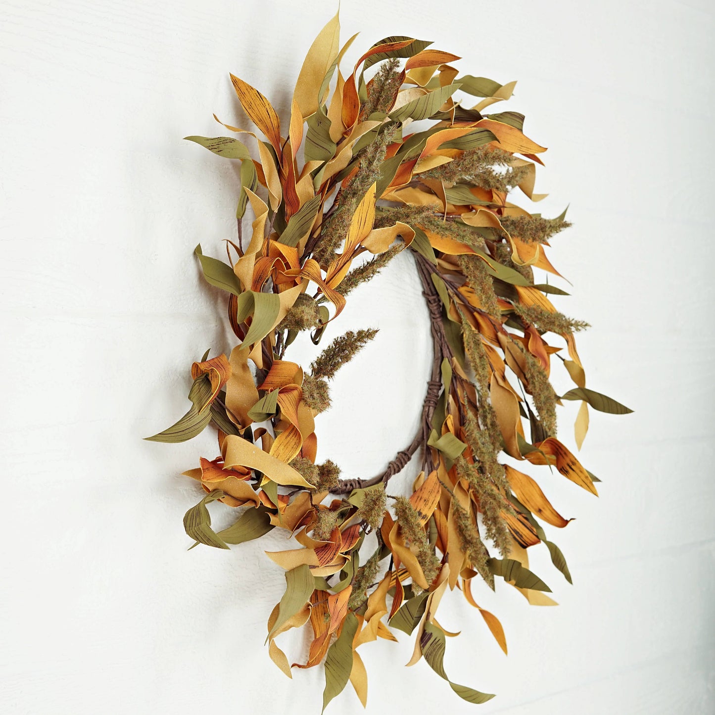 Fall Mix Herb Leaves and Heather - 22"