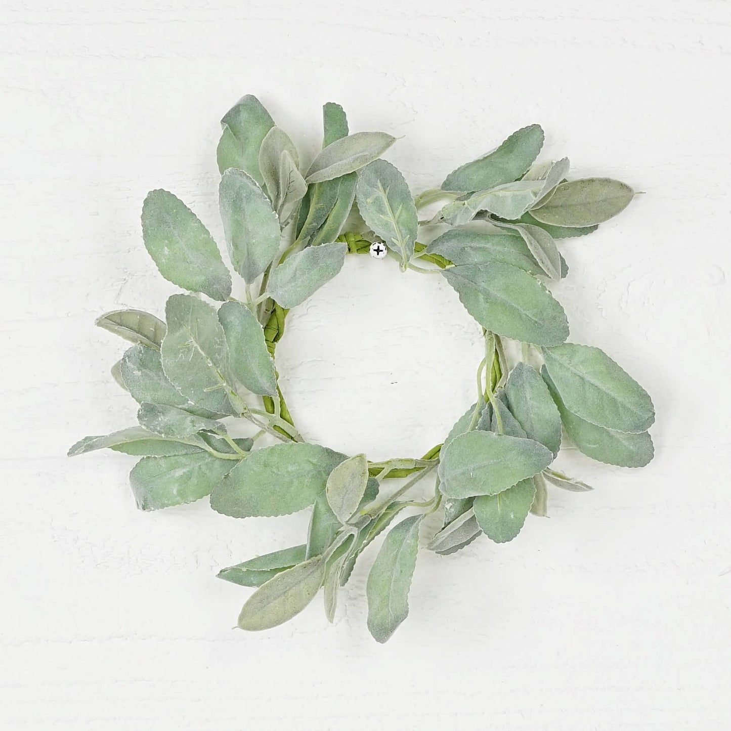 Lambs Ear Candle Ring - 3.5"