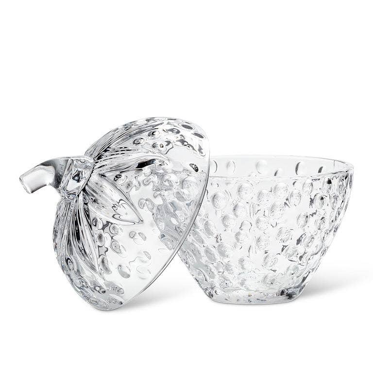 Strawberry Jam Jar with Lid- 4"