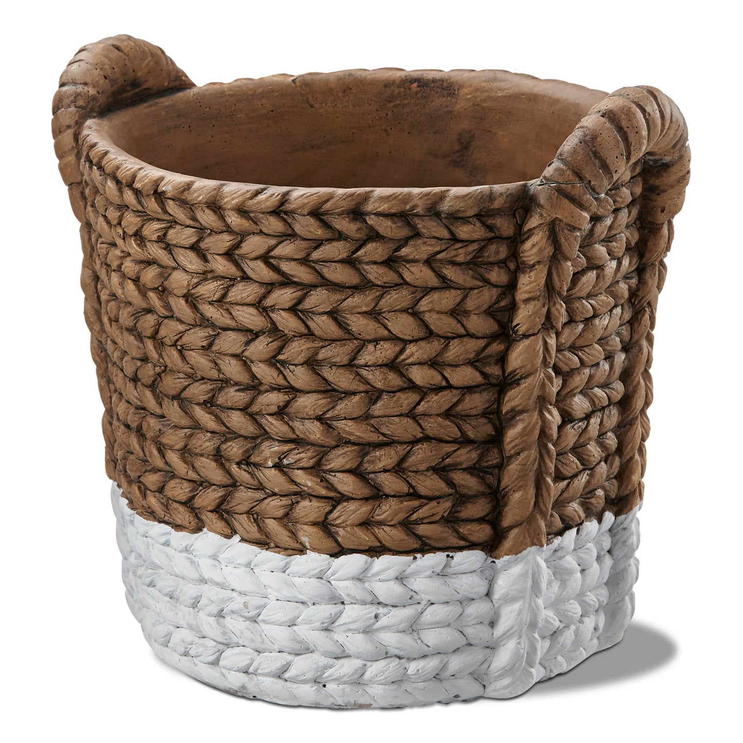 Cement Basket Planter