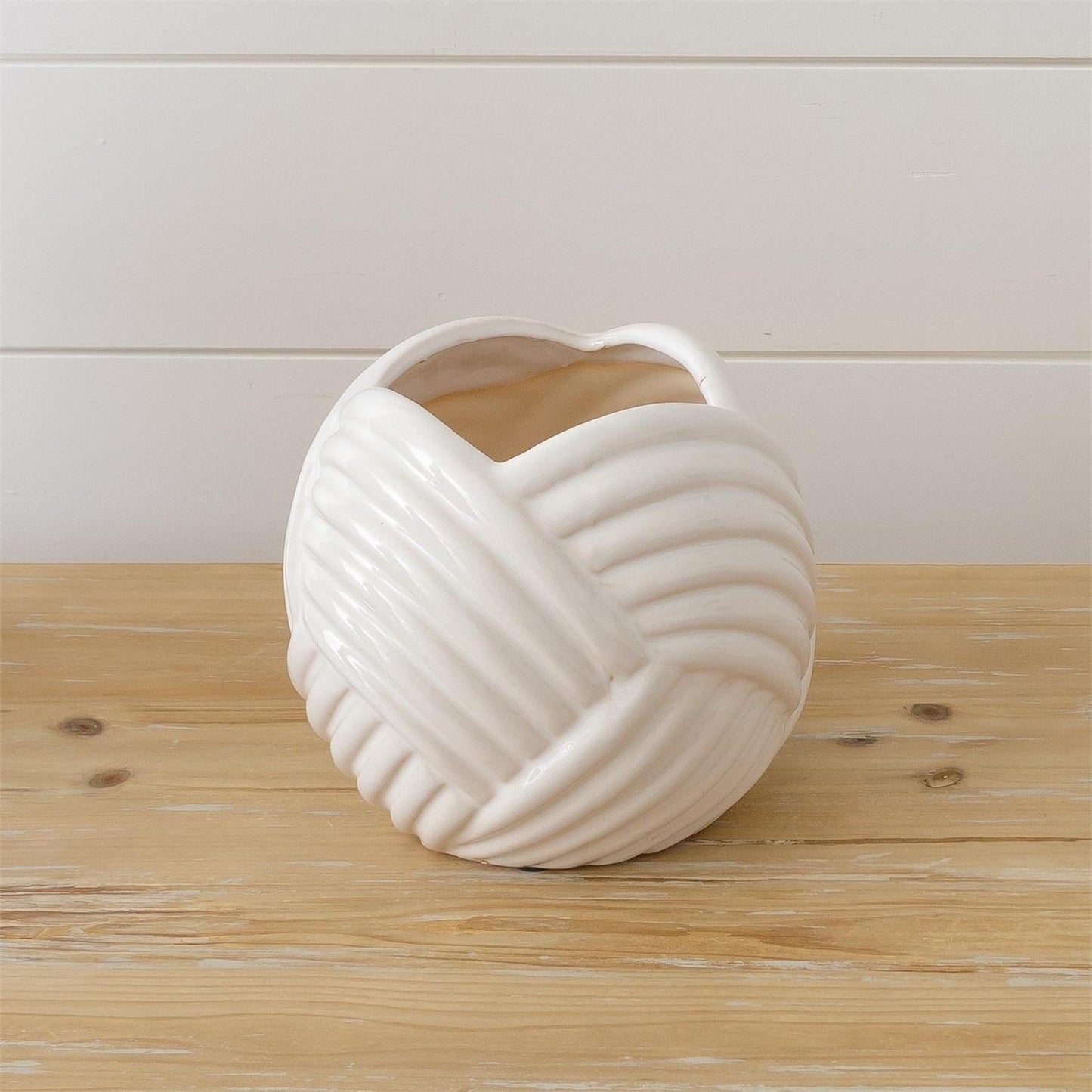Nautical Rope Pottery Vase - 2 Sizes