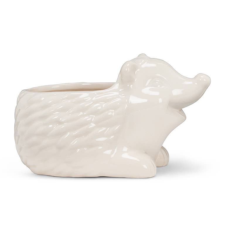 Small Hedgehog Planter-5.5"L