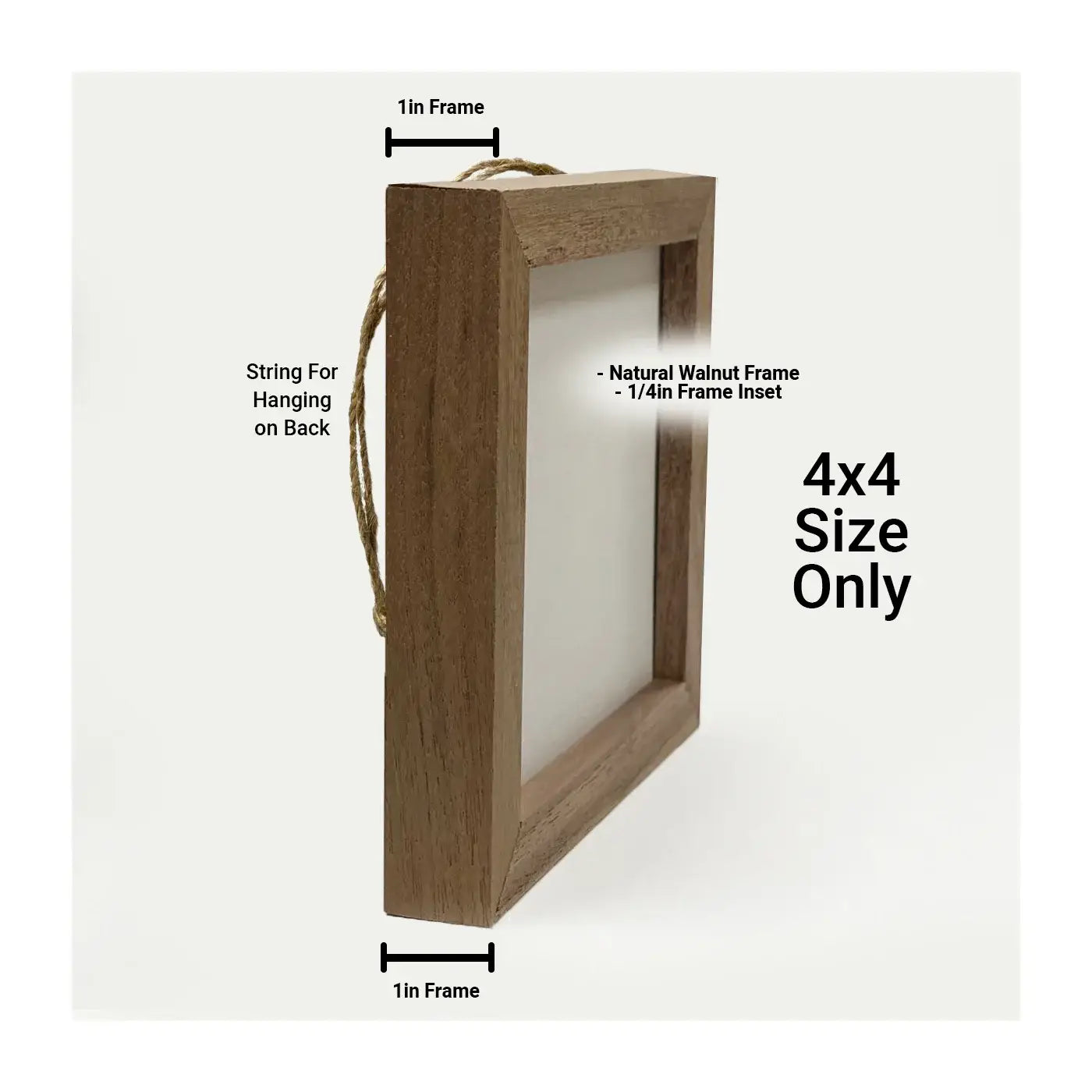 Pink Cupid Small Sign - 4"x4"