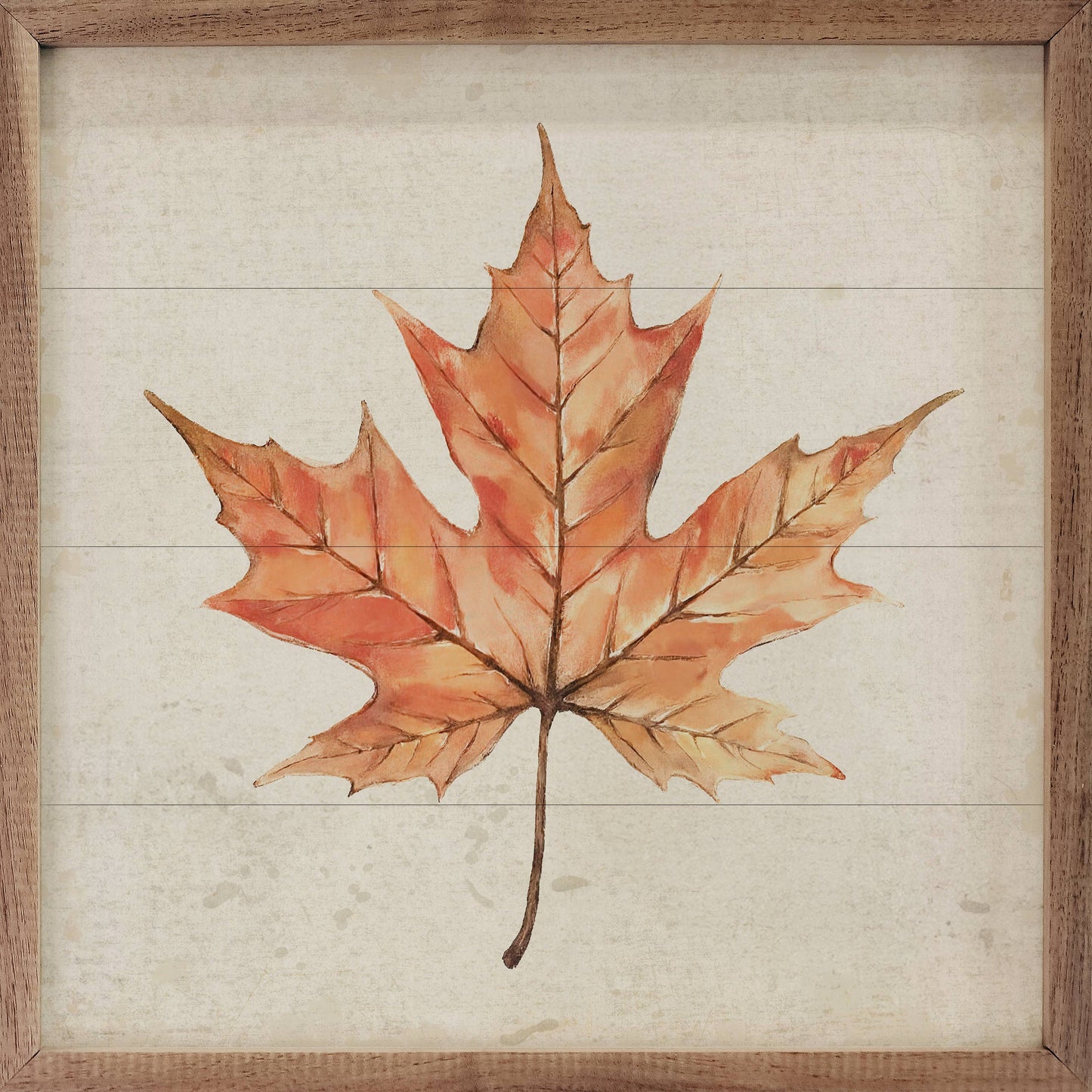 Maple Leaf Sign - 8"x8"