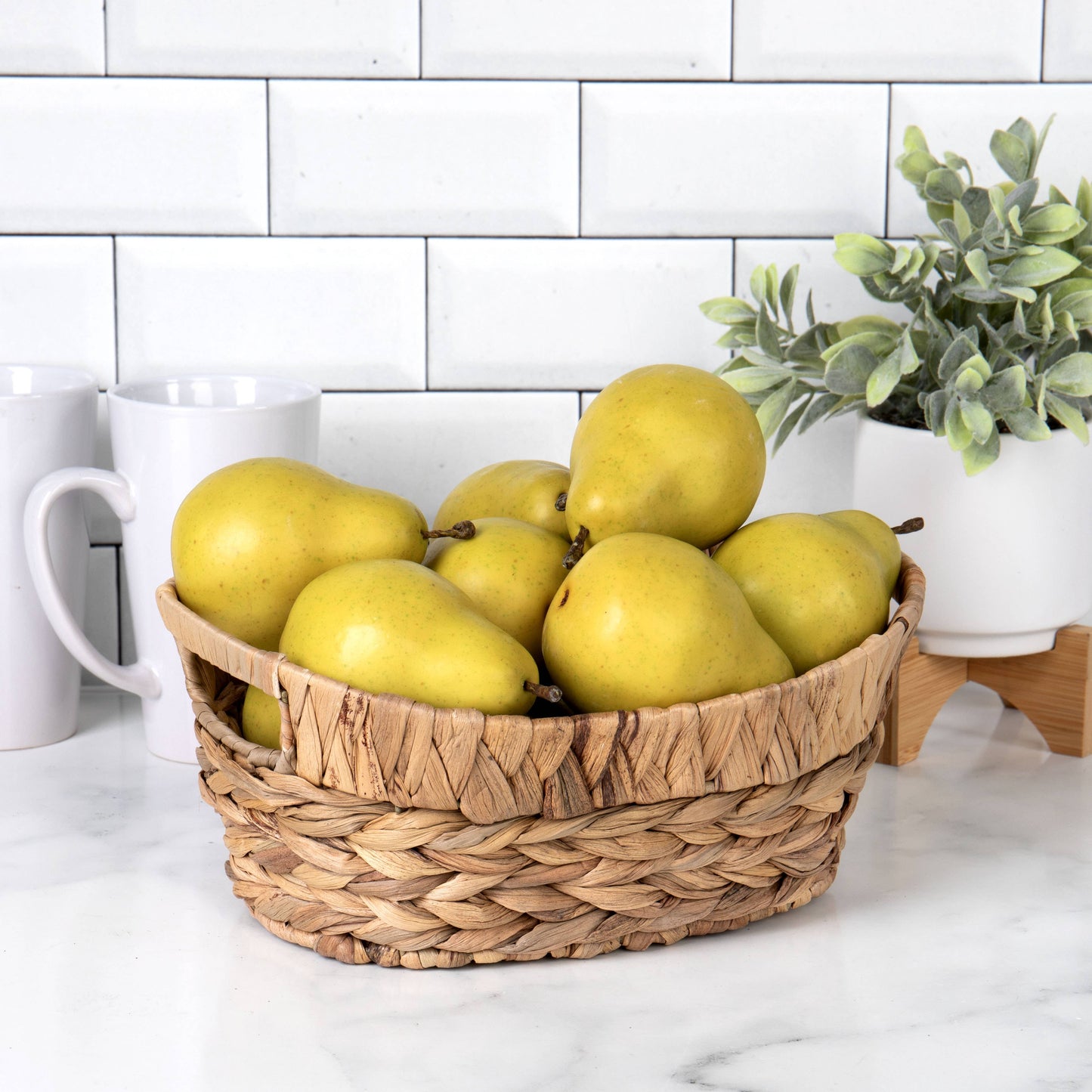 Oval Hyacinth Basket - 11.5"