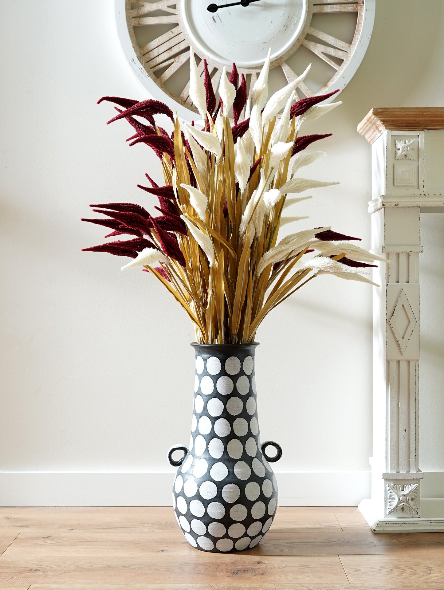 Phyfer Burgundy Plume Stem - 43"