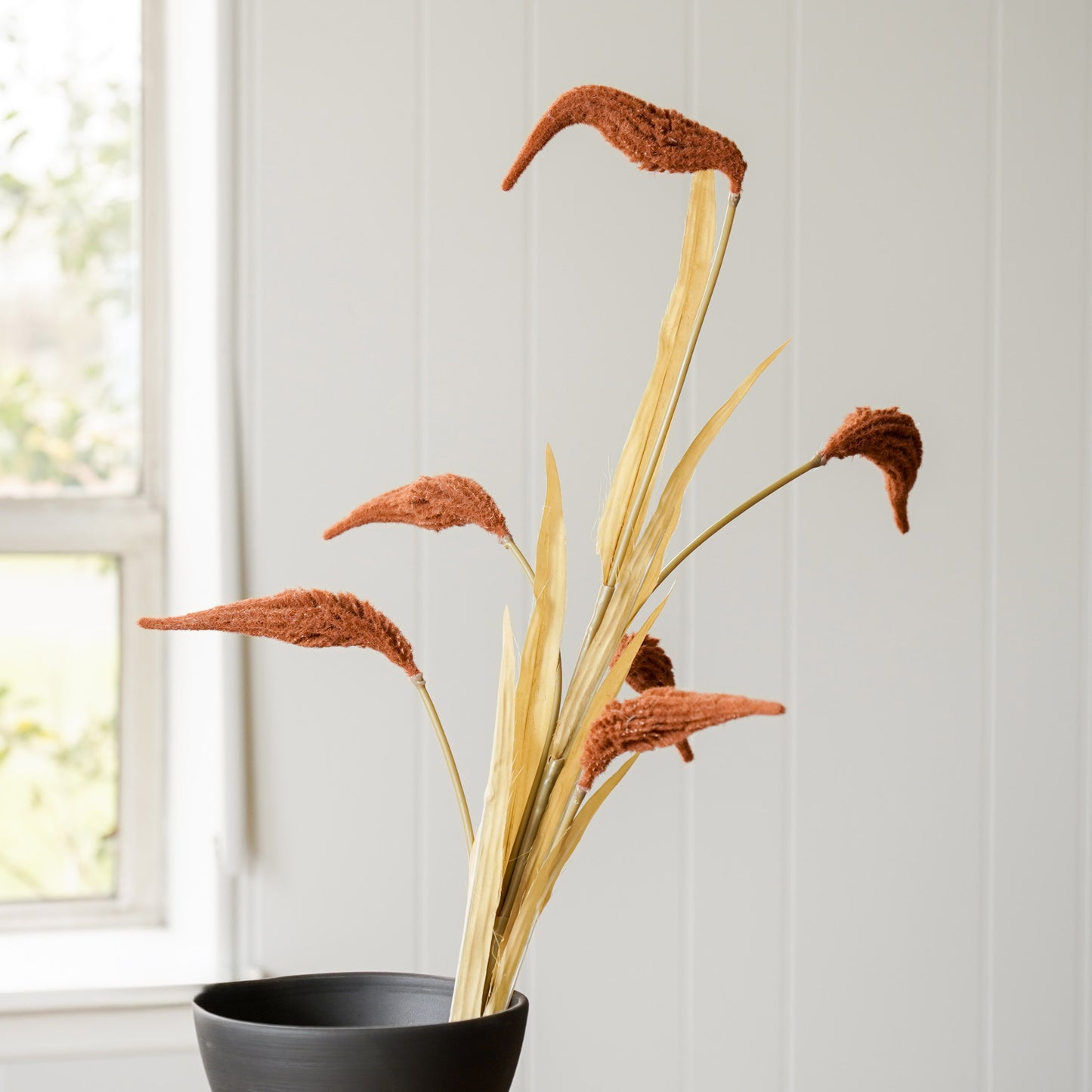 Phyfer Brown Plume Stem - 43"