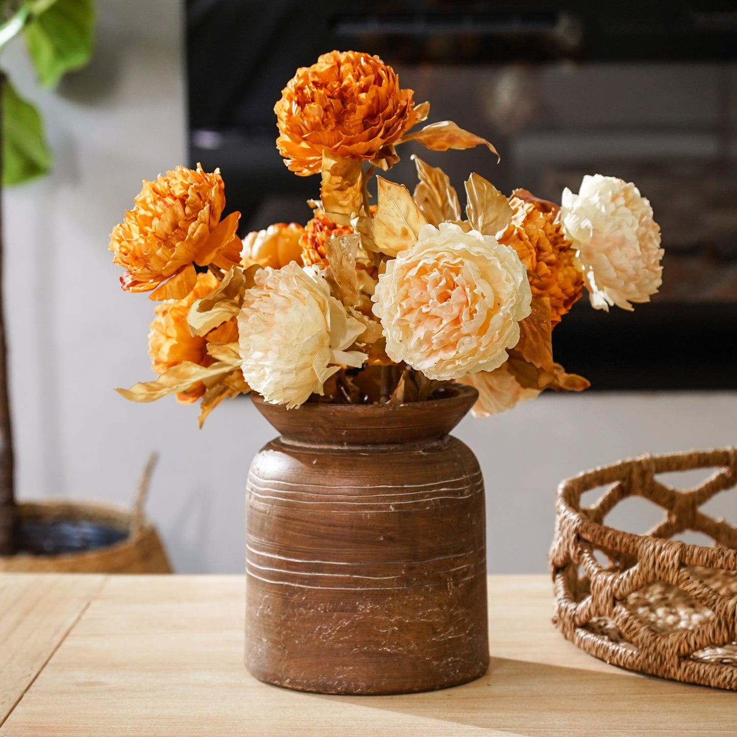 Mum Stem | Orange - 29.5"