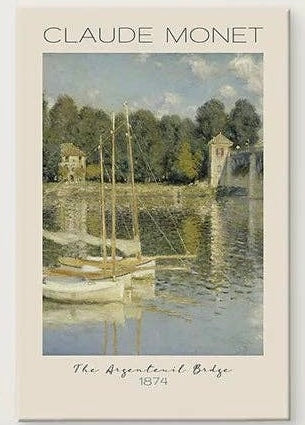 Monet Exhibition Posters - 24”x36”