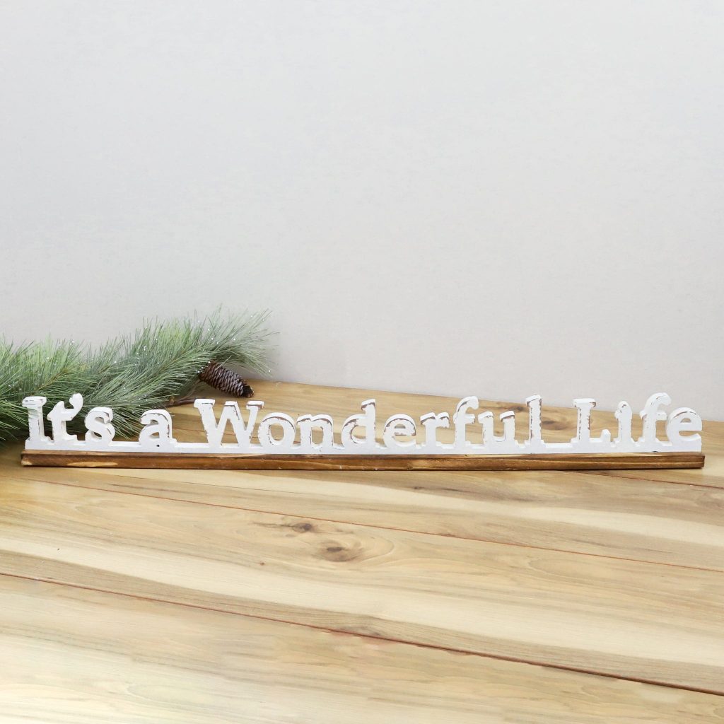 It's a Wonderful Life Sign - 34"