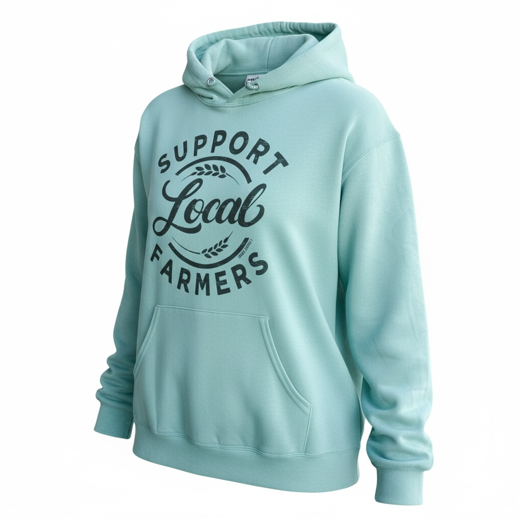 SUPPORT LOCAL FARMERS - Sage Hoodie