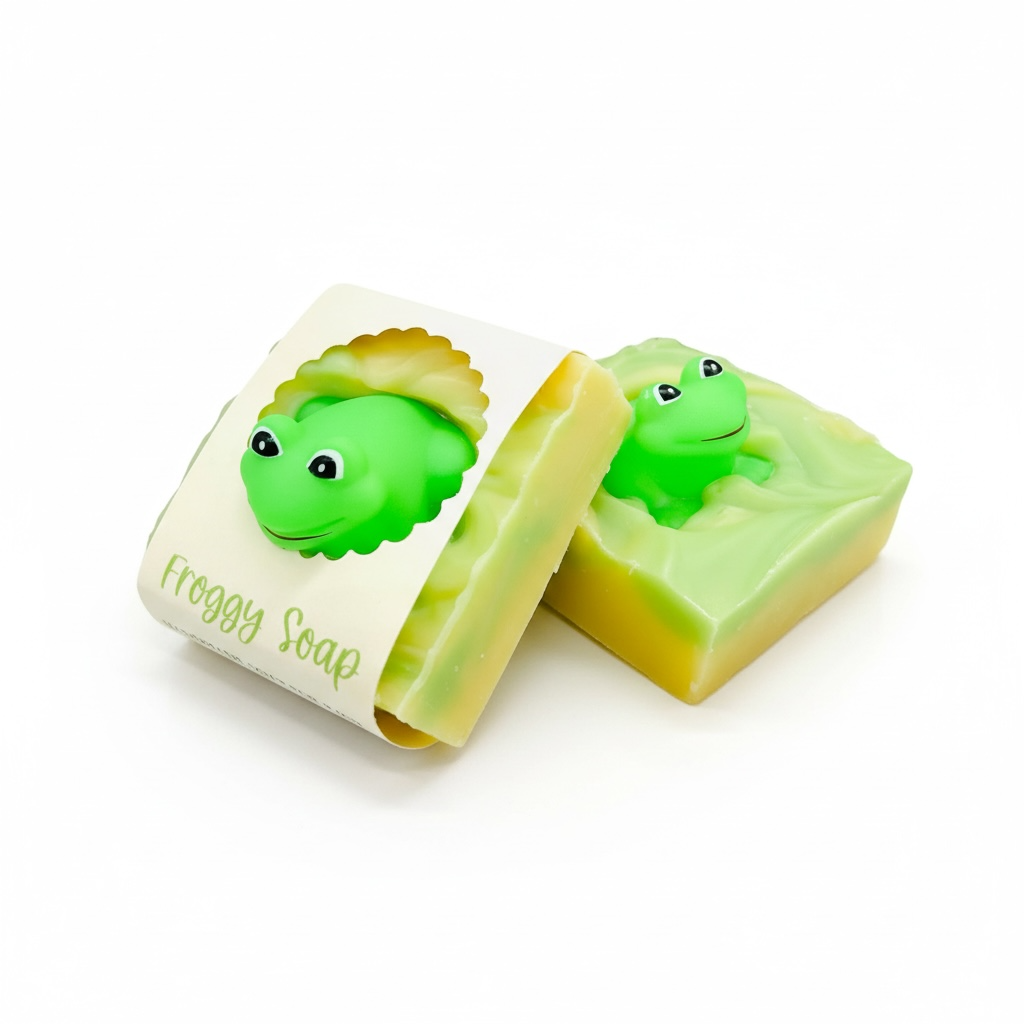 Froggy Handmade Soap Bar for Kids - 4.8oz