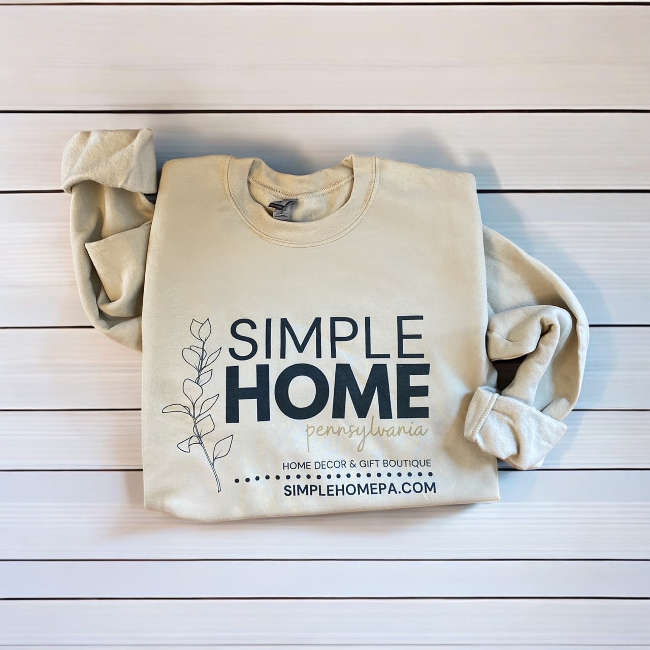 Simple Home Pennsylvania Branded Crewneck Sweatshirt