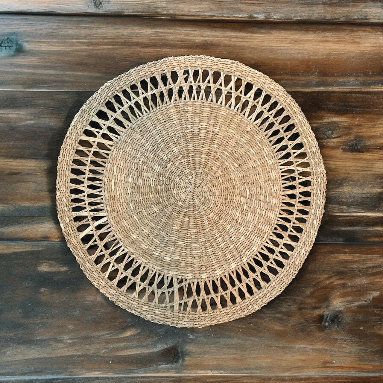 Woven Seagrass Placemat/Charger - 15"