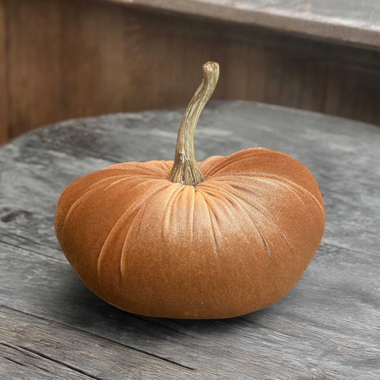 Velvet Pumpkin - 7.5"