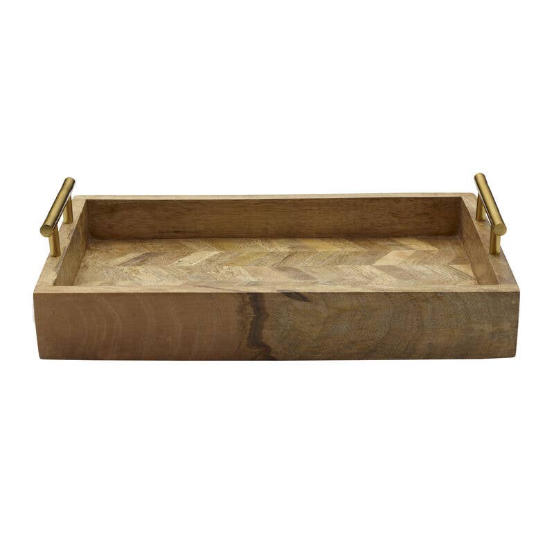 Mikasa Gourmet Wood Serving Tray - 13"x9"