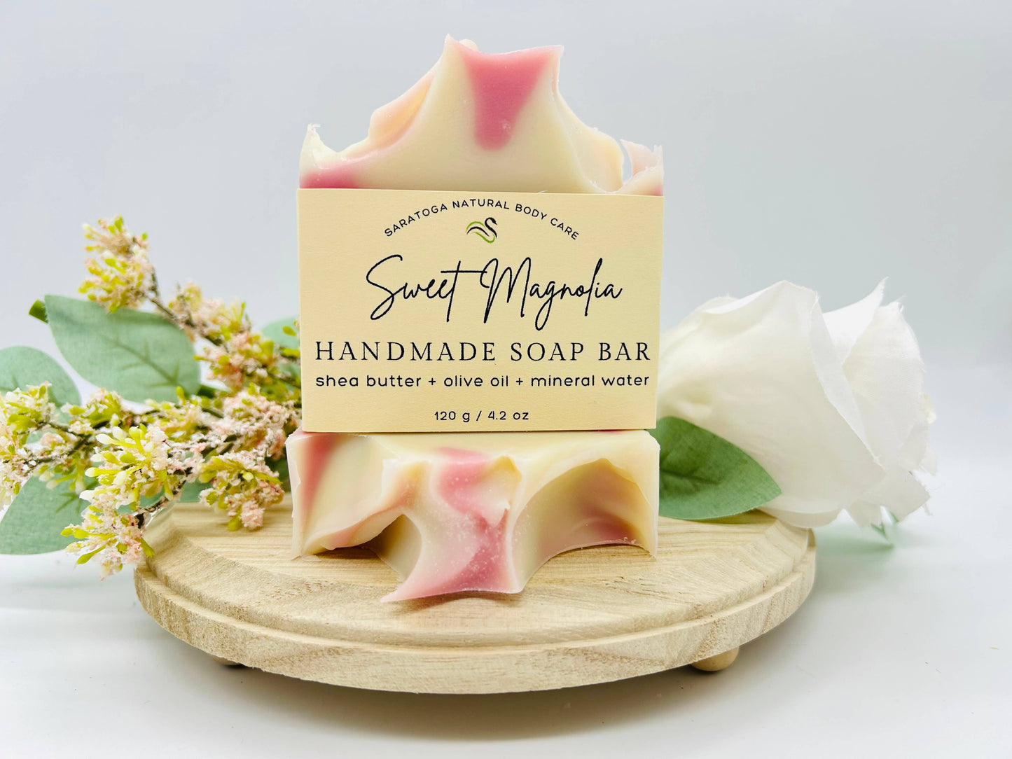 Sweet Magnolia Handmade Soap Bar - 4.2oz