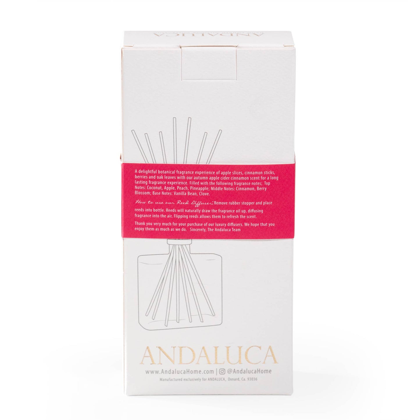 Apple Cider Cinnamon Botanical Reed Diffuser - 7.5floz