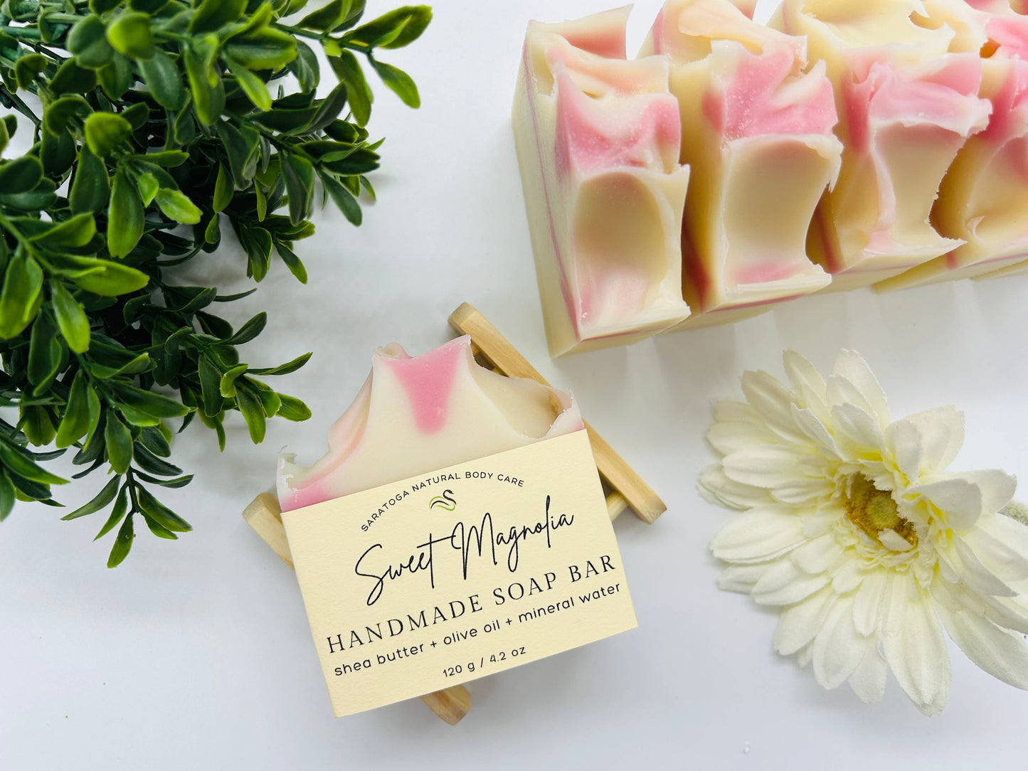Sweet Magnolia Handmade Soap Bar - 4.2oz