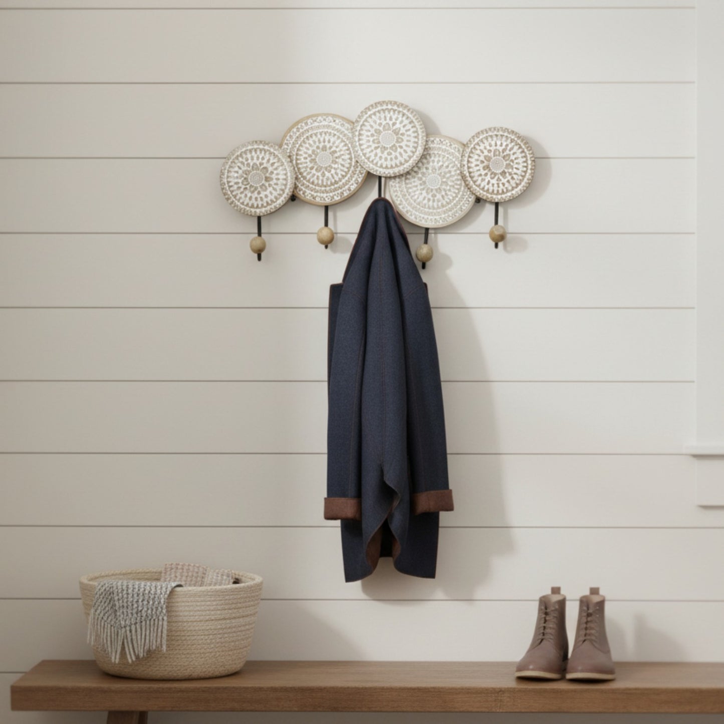 Doiley Coatrack - 17.5"x7"
