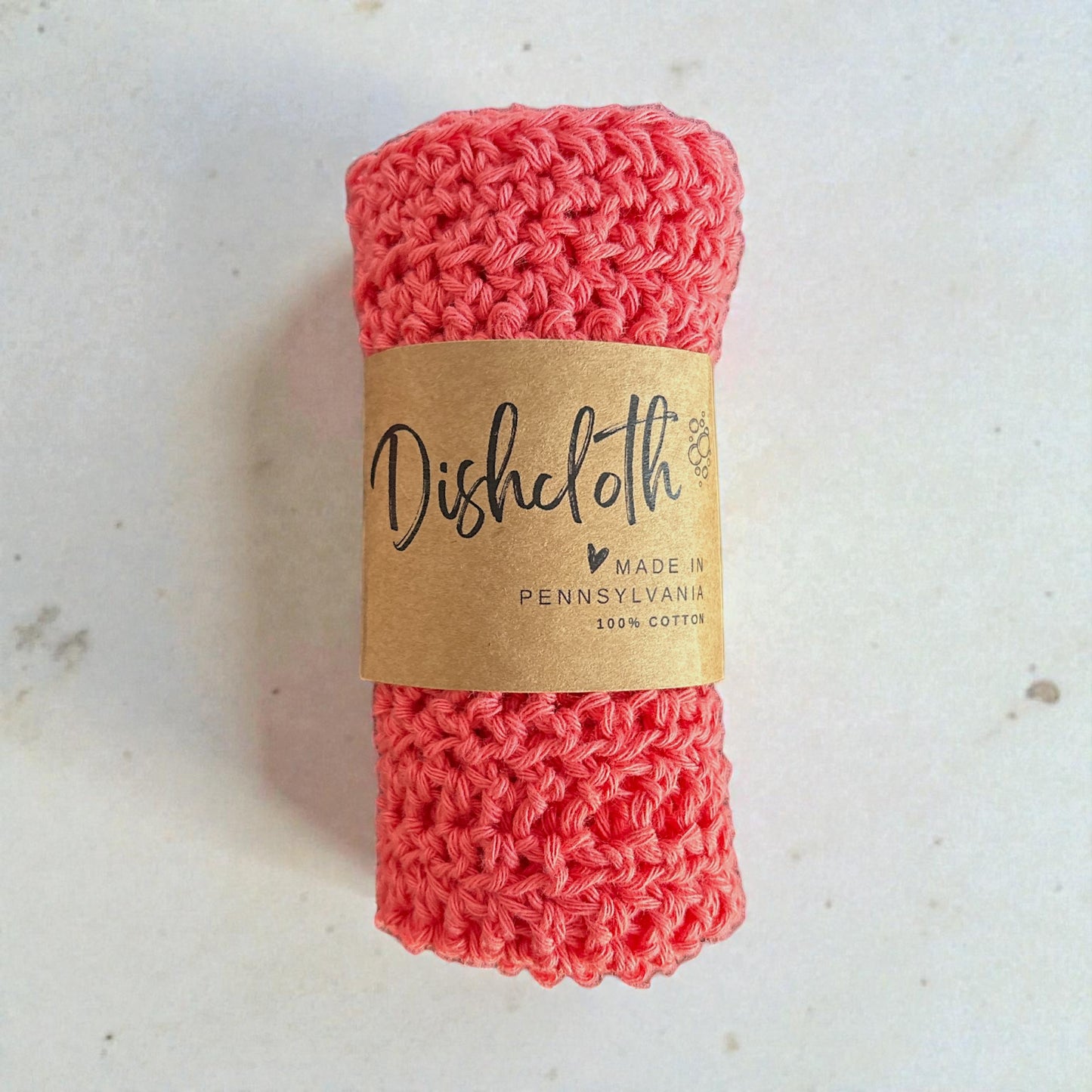 Spring Dishcloth - 100% Cotton