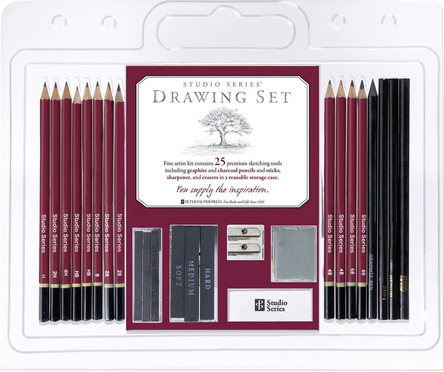 Studio Series 26-Piece Sketch & Drawing Pencil Set