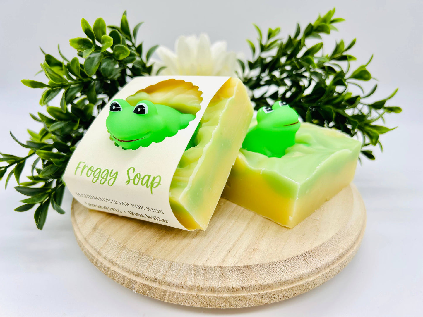 Froggy Handmade Soap Bar for Kids - 4.8oz