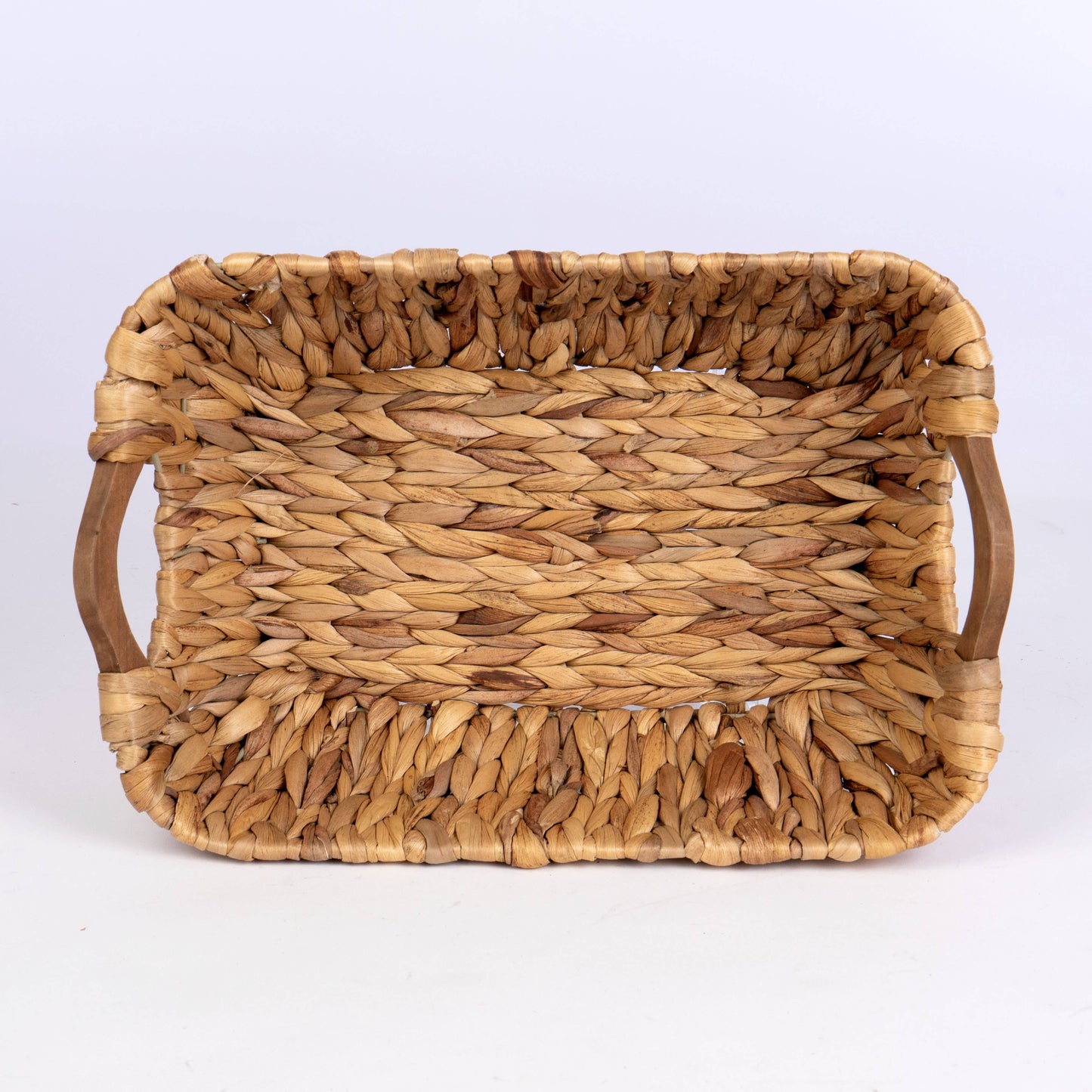 Rectangle Hyacinth Basket - 14"