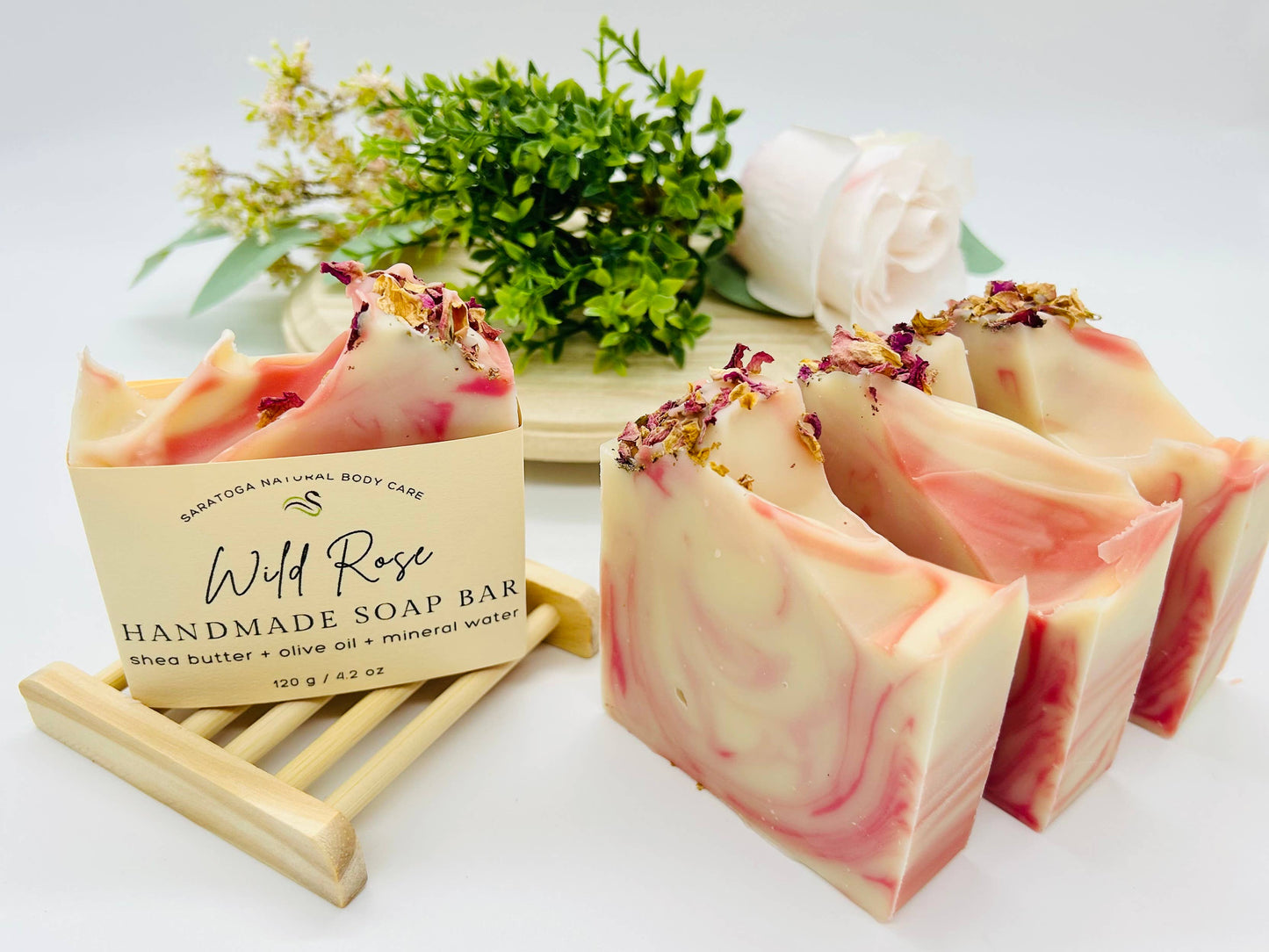 Wild Rose Handmade Soap Bar - 4.2oz