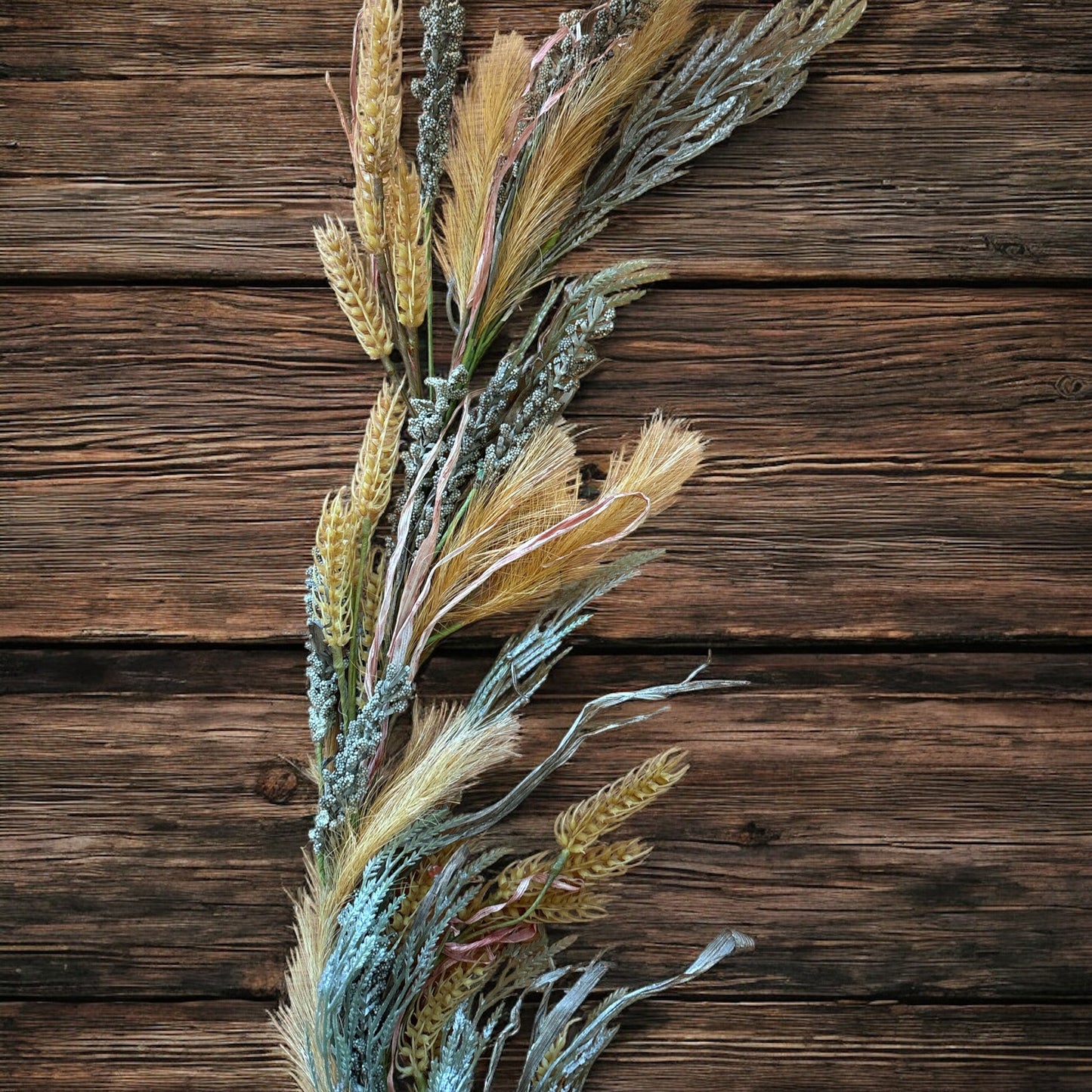 Wheat and Fall Grasses Garland - 48"