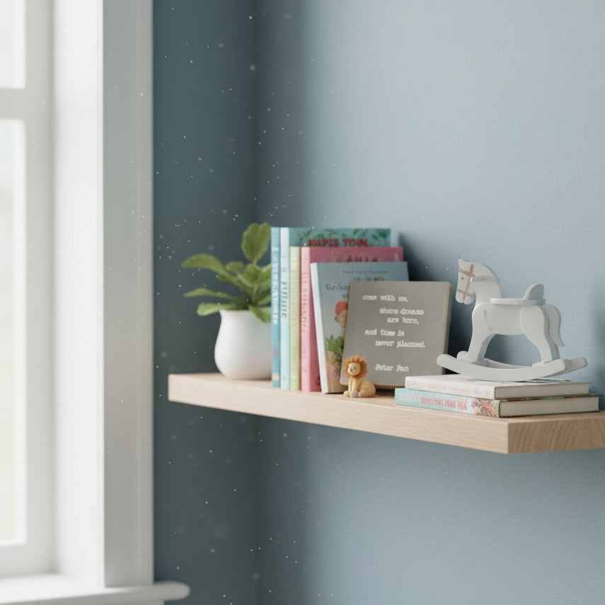 Peter Pan Quote Sign - 7"x7"