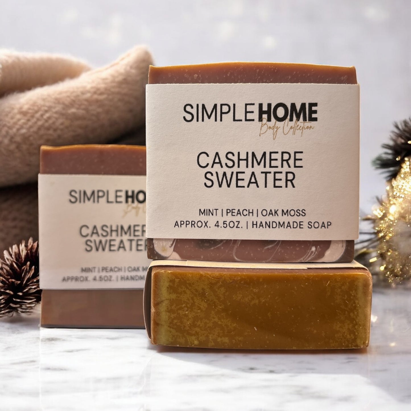 Cashmere Sweater - Handcrafted Artisan Soap Bar