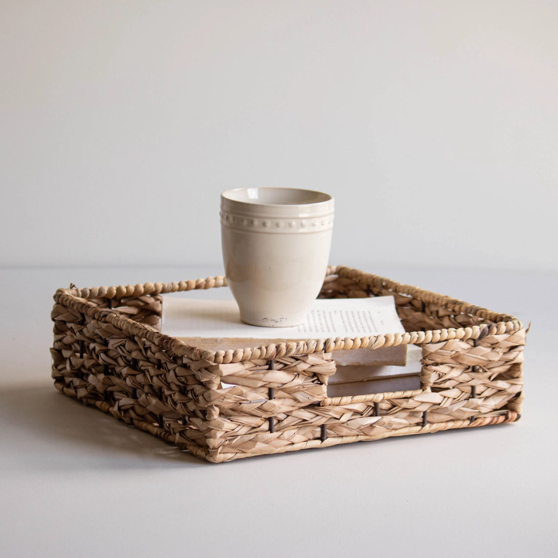 Hansel Natural Woven Tray