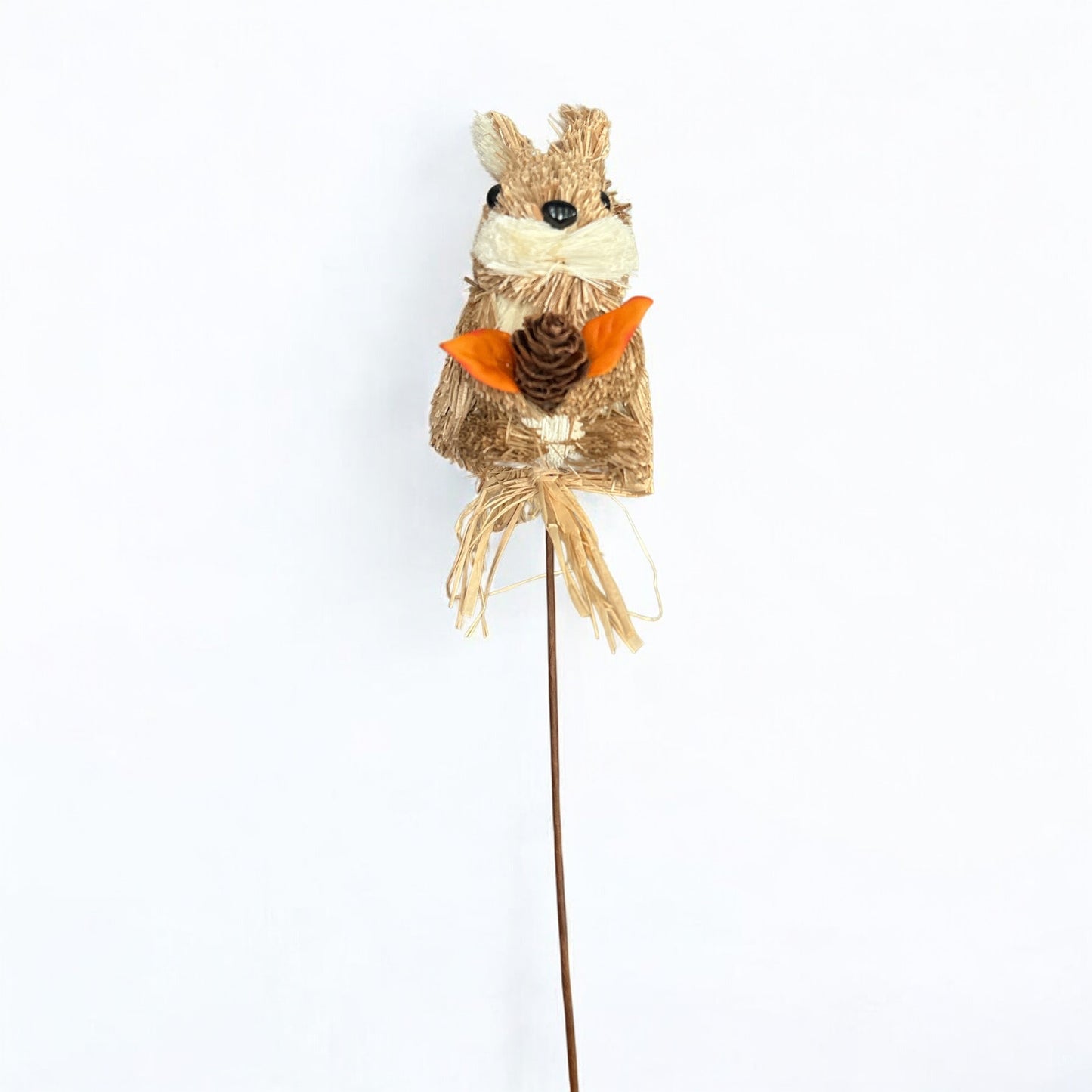 Squirrel Potted Plant Pick - 12"