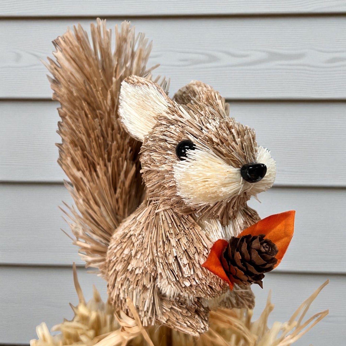 Squirrel Potted Plant Pick - 12"