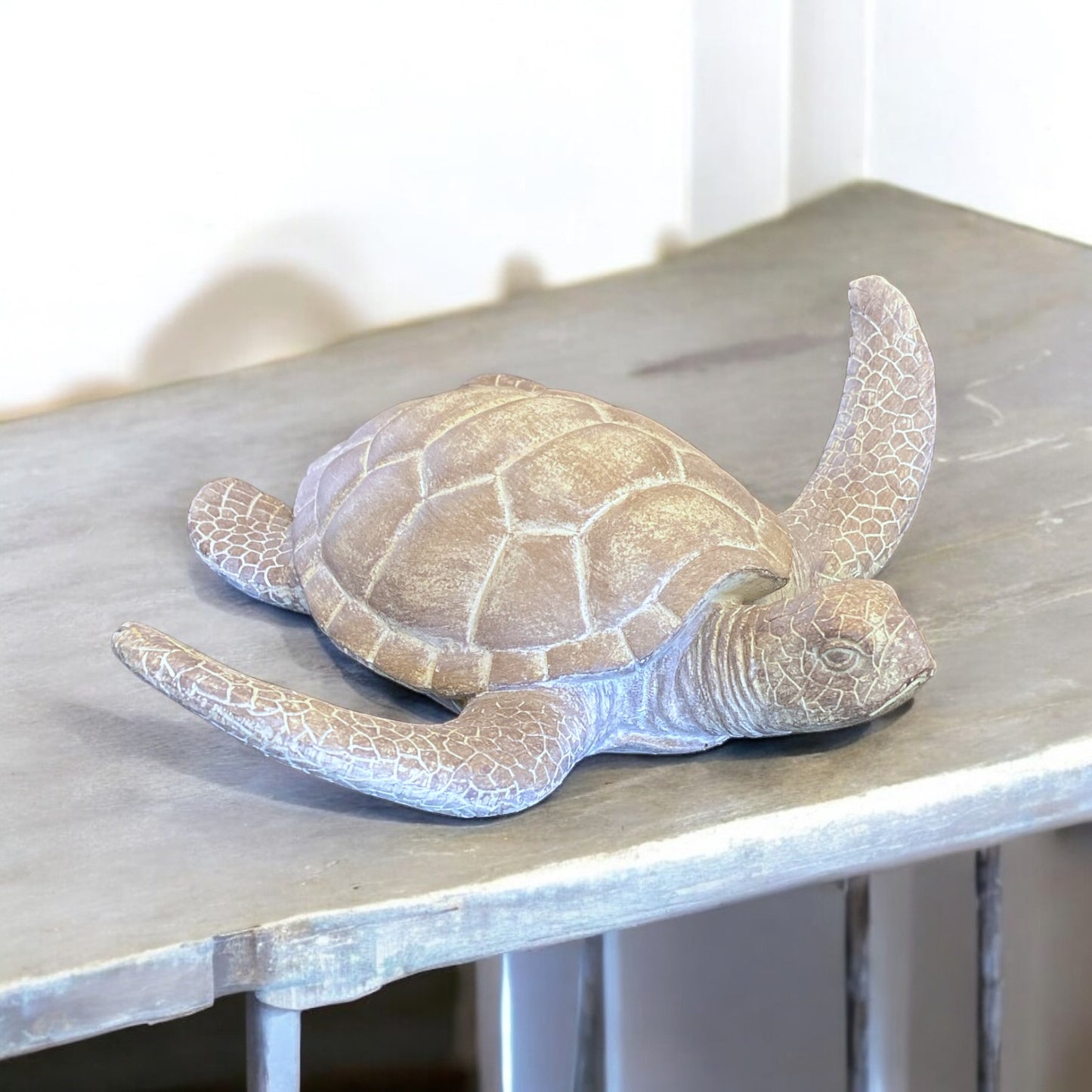 Resin Sea Turtle - 9"