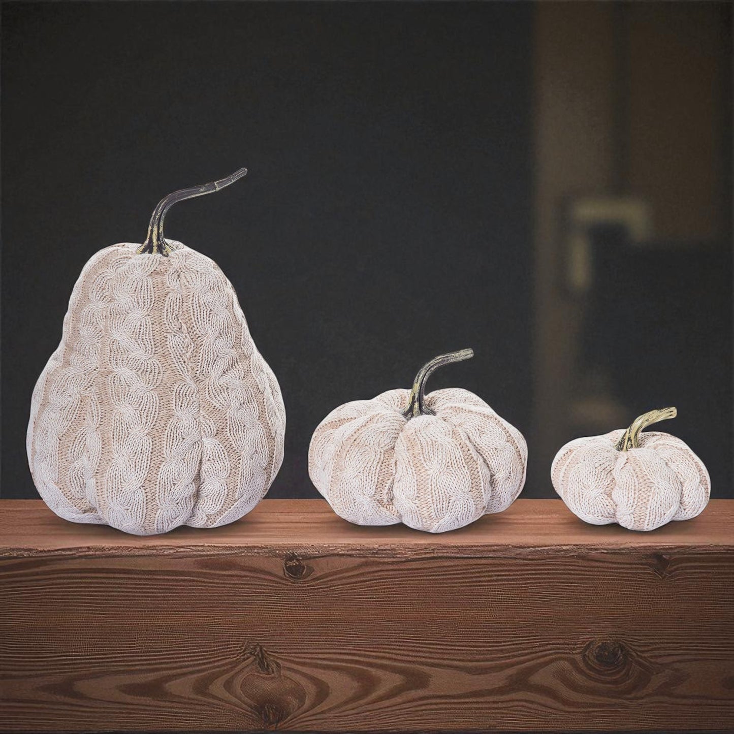 White Sweater Pumpkins