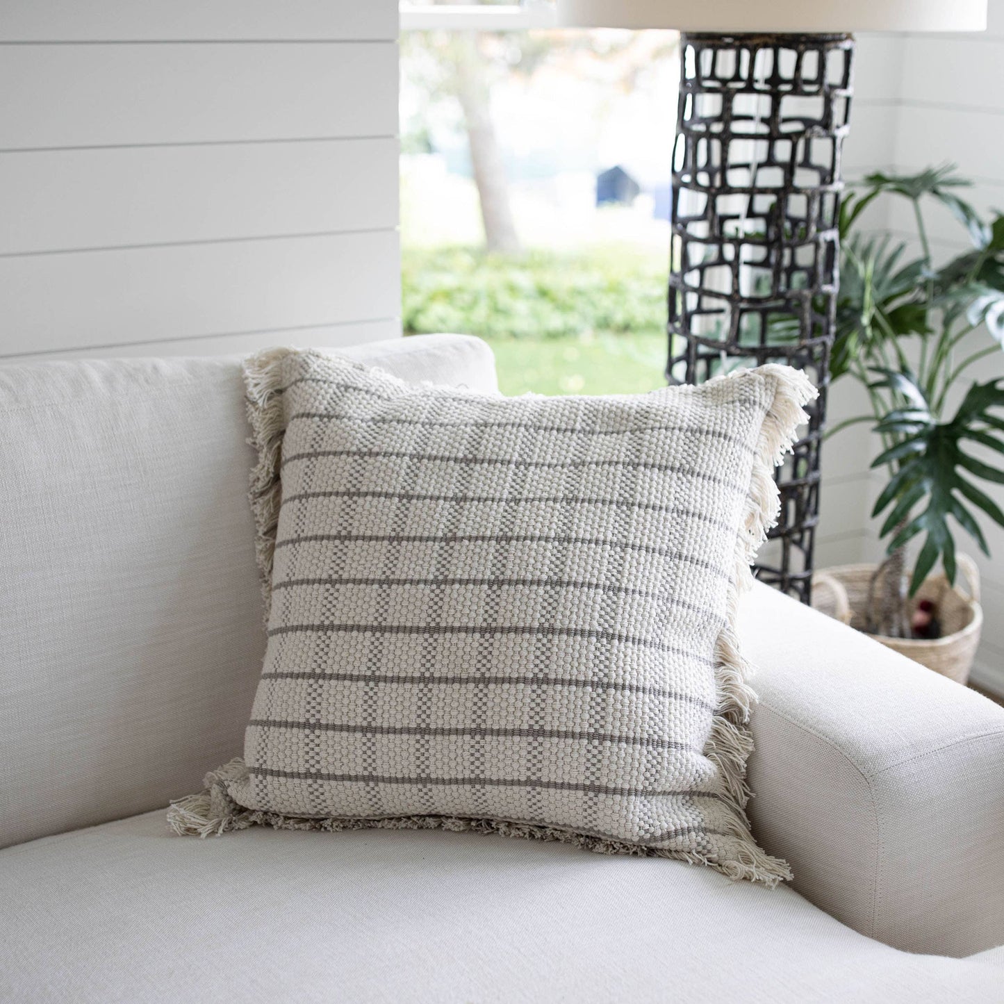 Hand Woven Smith Pillow, 24x24