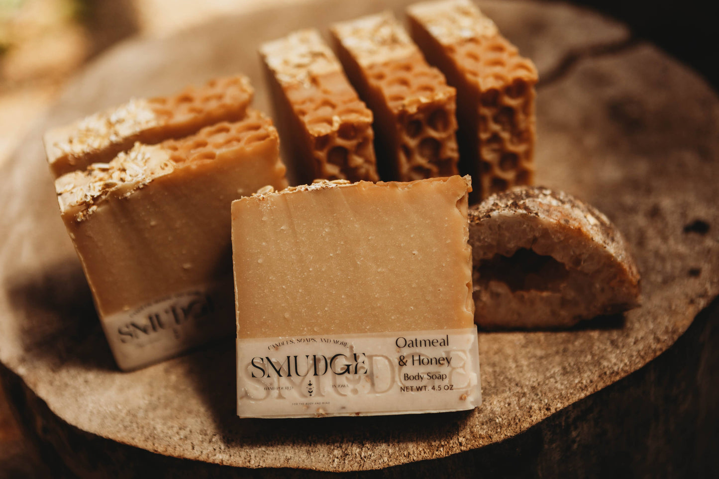 Oatmeal and Honey Body Soap 4.5oz